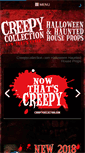 Mobile Screenshot of creepycollection.com